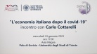 Territorio: Callari, Fvg ha reagito con decisione a crisi pandemica